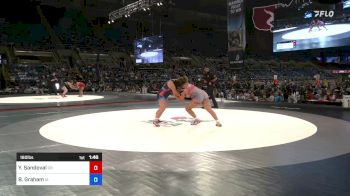180 lbs Semis - Ylyana Sandoval, Oregon vs Brooklyn Graham, Iowa