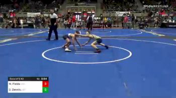 80 lbs Consolation - Maddox Fields, Chickasha Wrestling vs Daniel Dennis, East Coast Bandits