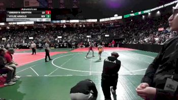 98 lbs Quarterfinal - Kylee Arnold, WEWA vs Emersyn Griffith, LDYA