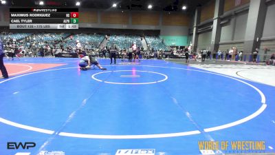 175 lbs Quarterfinal - Maximus Rodriguez, North Salem vs Cael Tyler, Alpha Elite