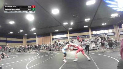 165 lbs Round Of 32 - Maddox Leal, Temecula Valley HS vs Emmanuel Rivera, Gold Rush Wr Ac