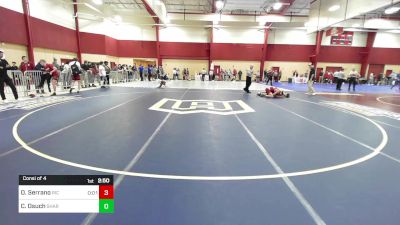 157 lbs Consi Of 4 - Oscar Serrano, Rhode Island College vs Chris Osuch, Shark-Style Wrestling