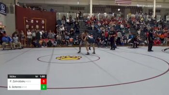 Prelims - Frankie Zahrobsky, McCallie School vs Steven Soteres, Mount Vernon