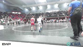 43 lbs Consi Of 8 #1 - Benjamin Kroll, Raw Wrestling Club vs Lincoln Crow, Berryhill Wrestling Club