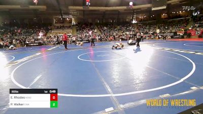 80 lbs Round Of 64 - Elias Rhodes, Nebraska Boyz vs Payne Walker, Elite Wrestling Academy