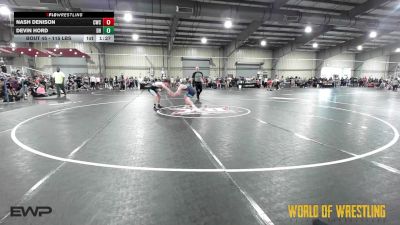 115 lbs Round Of 32 - Nash Denison, Cowboy Wrestling Club vs Devin Hord, Darkhorse