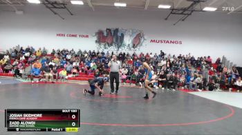 120 lbs Semifinal - Zadd Alowdi, Oxford High School vs Josiah Skidmore, French Camp Academy