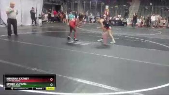 110 lbs Semifinal - Ember Zupanc, Team Wisconsin vs KiMorah Cathey, Team Oklahoma