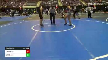 170 lbs Consi Of 8 #2 - Delise Villa, BTS Tigers vs Amalie Lucero, Tech-Fall