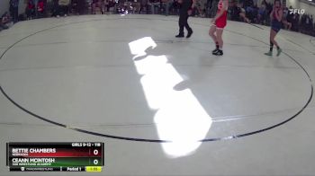 118 lbs Quarterfinal - CeAnn McIntosh, 308 Wrestling Academy vs Bettie Chambers, Nebraska