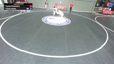 150 lbs Champ. Rd Of 32 - Jacob Fernandez vs Colin Chung, Royalty Wrestling Club