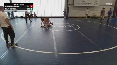 127 lbs Rr Rnd 2 - Segan Cartwright, Elite Athletic Club Bad Boys vs Dalin Mendell, Donahue Wrestling Academy