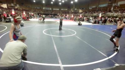 90 lbs Semifinal - Caleb Wilson, Brighton WC vs Jacob Solley, Pikes Peak Warriors