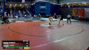 132 lbs Cons. Round 2 - Mason Comegys, McDonogh vs Russell Lloyd, St Georges