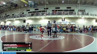 138 lbs Champ. Round 1 - Lucian Logsdon, Mishawaka Wrestling Club vs Anthony Hinton, Indiana