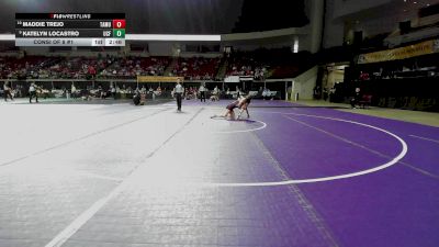 117 lbs Consi Of 8 #1 - Maddie Trejo, Texas A&M (W) vs Katelyn LoCastro, UCF (W)
