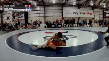 70 kg Cons. Round 2 - Dillon Roman, Charleston Regional Training Center vs Gage Owen, Eagle Training Center