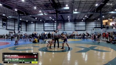 95 lbs Round 3 - Griffin McNair, Capital City Wrestling Club vs Bruce Hassell, Williamsburg Wrestling Club