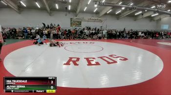 110 lbs Cons. Round 5 - Mia Truesdale, Chatfield vs Aliyah Serna, Greeley West