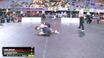 125 lbs Placement Matches (16 Team) - Aden Reeves, Grand View (Iowa) vs Brandon Orum, Life University