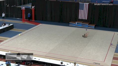 Erica Foster - Ball - 2021 Rhythmic Elite Qualifier