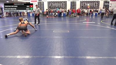 138 lbs Round Of 16 - Tristan Snyder, Greater Latrobe vs Collin Beattie, McGuffey