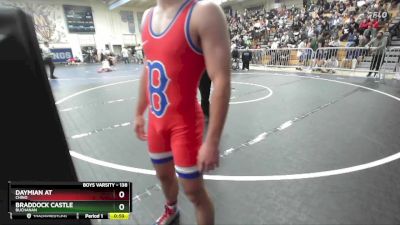 138 lbs Cons. Round 2 - Braddock Castle, Buchanan vs Daymian At, Chino