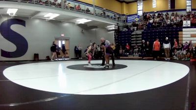 135 lbs. Champ. Round 1 - Chloe Taylor, Liberty North vs Danyielle Wren, Brentwood