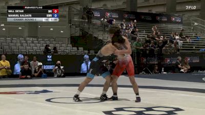 60 Finals kg Champ. Round 3 - Will Detar, Exodus Wrestling Club vs Manuel Saldate, Beaver Dam Wrestling Regional Training Center
