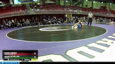 165 lbs Round 1 (6 Team) - Kadin Dibbini, Manhattan HS vs Gavin McMillan, Waverly