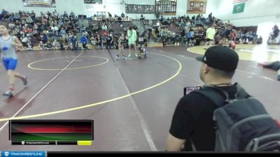 59 lbs Semifinal - Oliver Mendez, Washington vs Lelah Bunch, Steelclaw Wrestling Club