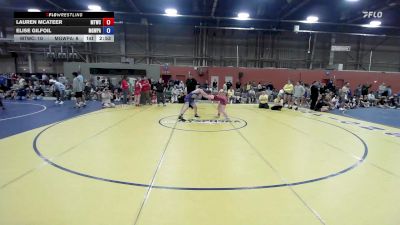 57 kg Rr Rnd 7 - Lauren McAteer, New England Trappers Black - GHSE vs Elise Gilfoil, Misfits Reeces - GHSE