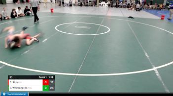 90 lbs Round 1 (8 Team) - Charles Rider, Grandview vs Ethan Worthington, Phillipsburg