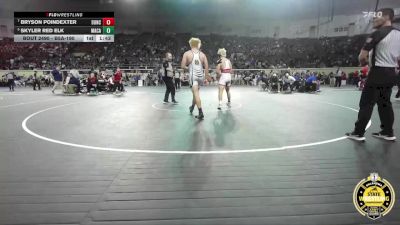 B5A-190 lbs Cons. Semi - Skyler Red Elk, MacArthur vs Bryson Poindexter, Duncan