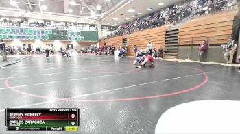 175 lbs Cons. Round 2 - Carlos Zaragoza, Brawley vs Jeremy Mcneely, Great Oak