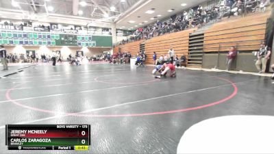 175 lbs Cons. Round 2 - Carlos Zaragoza, Brawley vs Jeremy Mcneely, Great Oak