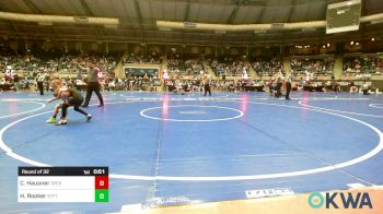 55 lbs Round Of 32 - Camberleigh Hausner, Sperry Wrestling Club vs Hudson Rooker, Standfast