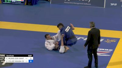 ERICH MUNIS DOS SANTOS vs CÁSSIO FELIPE SOUSA COSTA 2023 World Jiu-Jitsu IBJJF Championship
