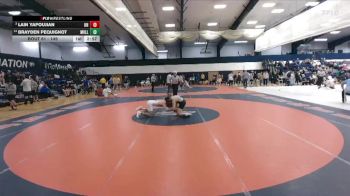 149 lbs Champ. Round 2 - Lain Yapoujian, Unattached vs Brayden Pequignot, Millersville