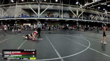 64 lbs Finals (2 Team) - Timmy Johanneman, Buxton Squeeze vs Conrad Smathers, Rangers WC