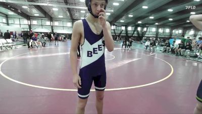 132 lbs Round 7 (8 Team) - Carter Nelson, Box Elder B vs Aaron Hornibrook, Timpanogos B