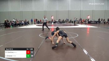 96 lbs Semifinal - Dominic Cordray, Black Fox Elite vs Issak Chavez, POWA