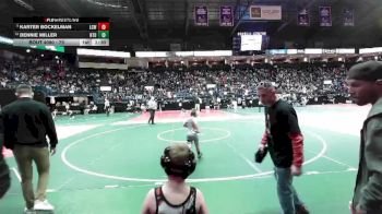 75 lbs Champ. Round 2 - Karter Bockelman, LCW3 vs Dennie Miller, NTO1