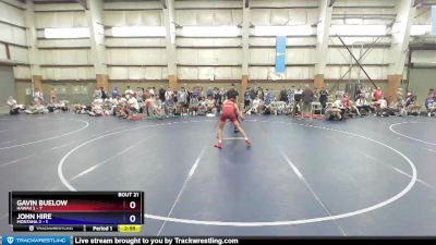 132 lbs Semis & Wb (16 Team) - Gavin Buelow, Hawaii 2 vs John Hire, Montana 2