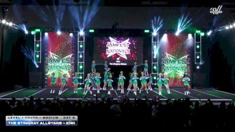 The Stingray Allstars - Kiwi [2026 L1 Youth - Medium DAY 2] 2026 JAMfest Cheer Super Nationals