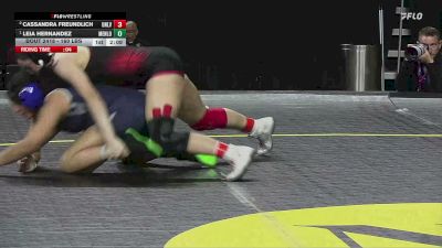 160 lbs Final - Cassandra Freundlich, UNLV vs Leia Hernandez, Menlo College