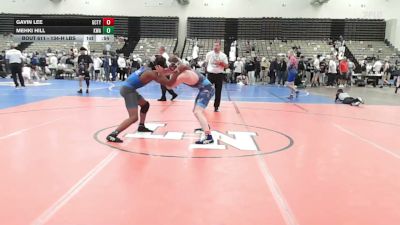 134-H lbs Consi Of 16 #2 - Gavin Lee, Gloucester City vs Mehki Hill, Keystone Wrestling Academy