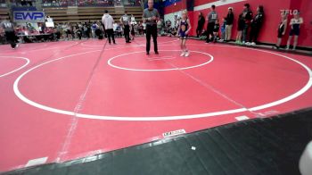 55-58 lbs Semifinal - Camryn Price, Team Tulsa Wrestling Club vs Lexton Manning, Bristow Youth Wrestling