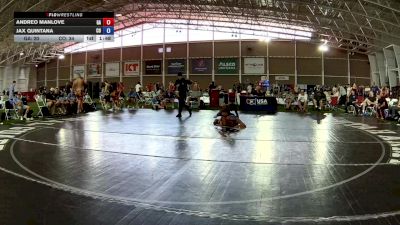 113 lbs Andreo Manlove, Georgia vs Jax Quintana, Colorado