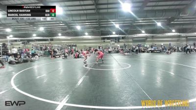 135 lbs Consi Of 8 #1 - Lincoln Bastian, Idaho Gold Wrestling Club vs Marcel Hawkins, Glenpool Youth Wrestling
